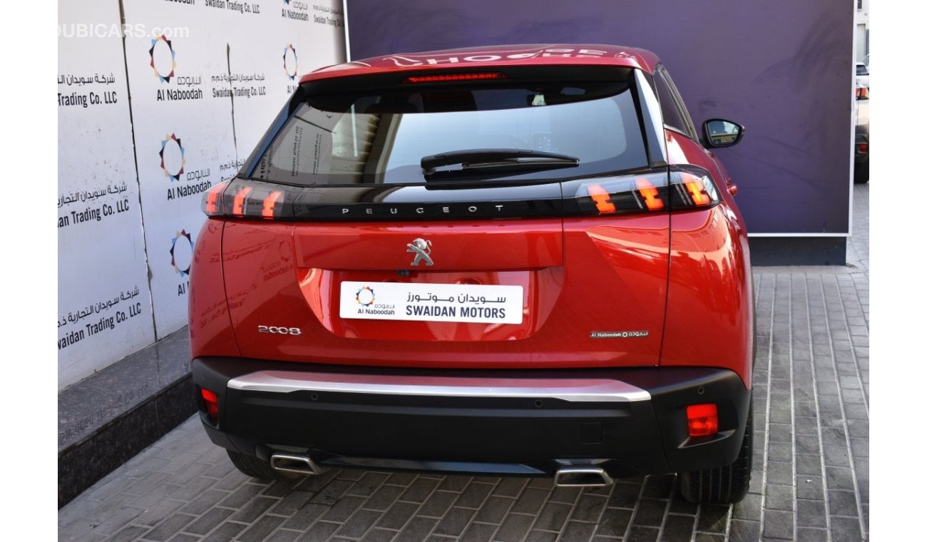 Peugeot 2008 AED 999 PM | ACTIVE 1.2L TC AT GCC MANUFACTURER WARRANTY 2028 OR 100K KM