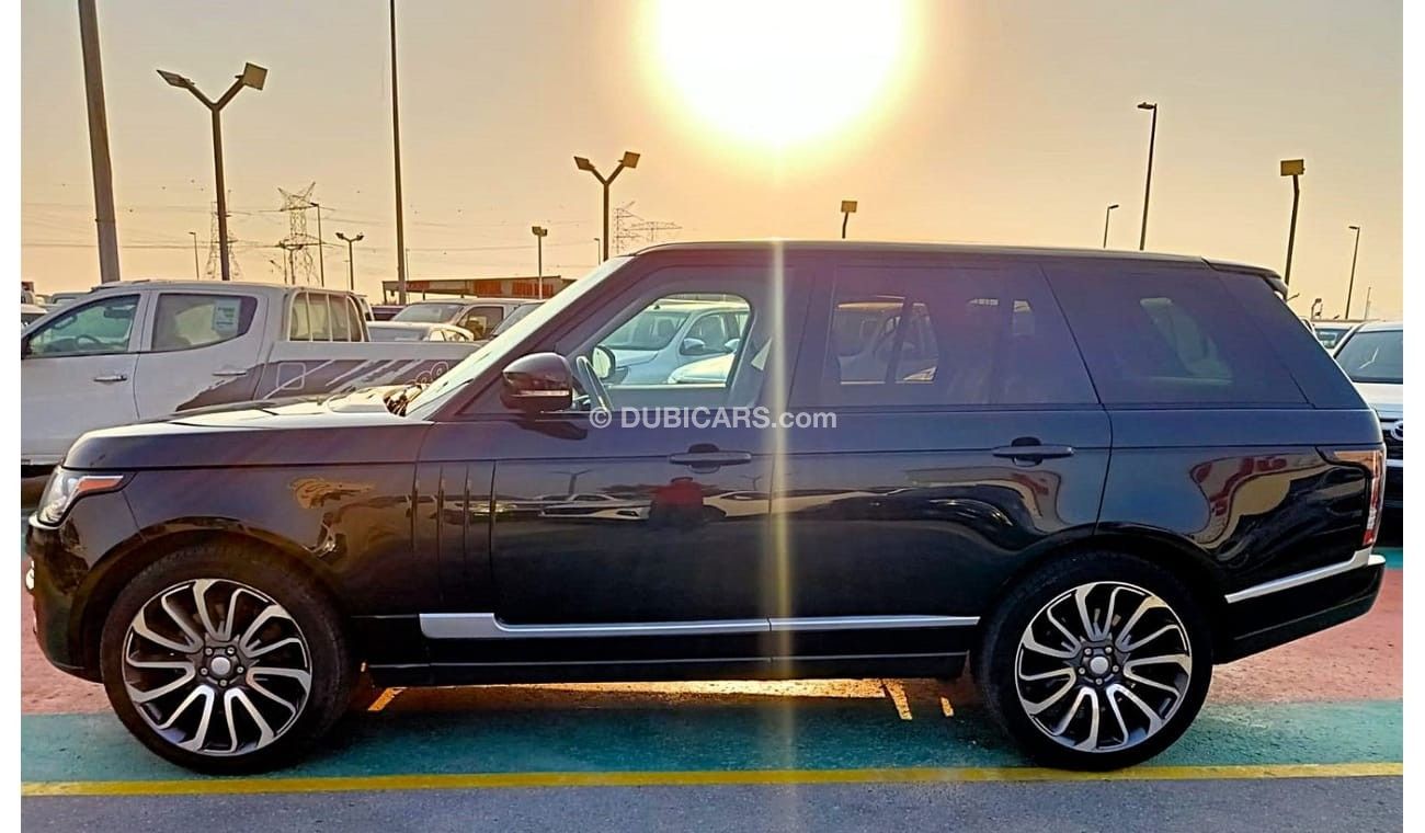 لاند روفر رينج روفر Autobiography 5.0 L A/T 2016 MODEL BLACK COLOR USED AS SEEN