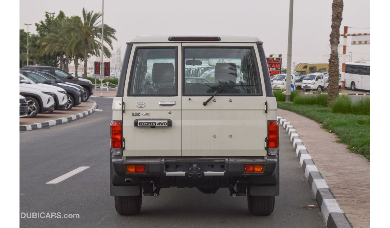 تويوتا لاند كروزر TOYOTA LAND CRUISER 76 SERIES 4.0L V6 4WD 5DOOR SUV 2024 | REAR CAMERA | 10 INCH DISPLAY | D