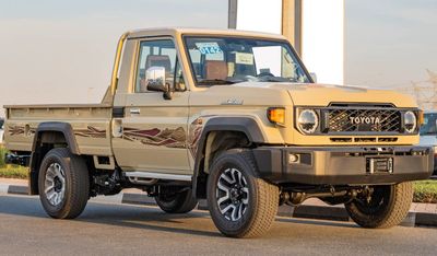 تويوتا لاند كروزر بيك آب 2025 Toyota Land Cruiser LC79 SC AT Petrol Full Option (Beige)