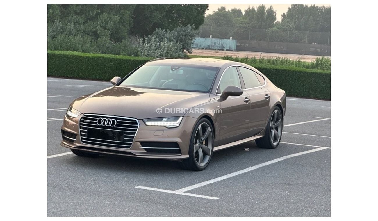 Audi A7 35 FSI quattro Exclusive MODEL 2015 GCC CAR PERFECT CONDITION INSIDE AND OUTSIDE FULL OPTION PANORAM