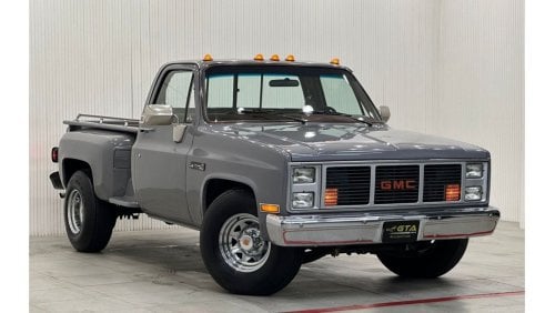 جي أم سي سييرا 1983 GMC Sierra Classic Manual Transmission V8, Fully Restored, 700BHP, LSX Swapped, Build Sheet