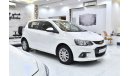 شيفروليه أفيو EXCELLENT DEAL for our Chevrolet Aveo ( 2019 Model ) in White Color GCC Specs