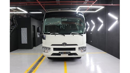 تويوتا كوستر 2024 TOYOTA COASTER 23 SEATS 4.2L DIESEL  - EXPORT ONLY