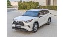 تويوتا هايلاندر Toyota Highlander 2020