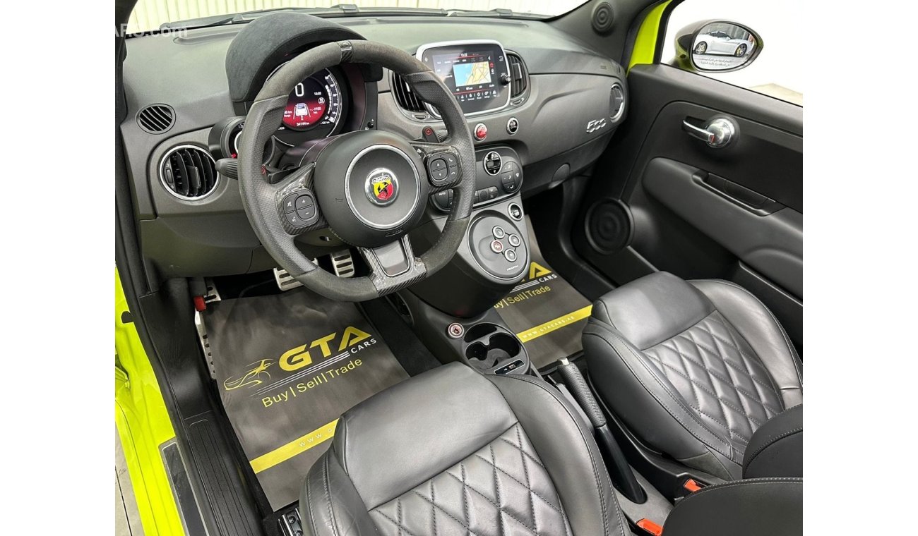 Fiat 500 Abarth 2022 Fiat Abarth Competizione Cabrio 1.4L Turbo, DEC 2026 Al Ghandi Warranty, Full Al Ghandi History