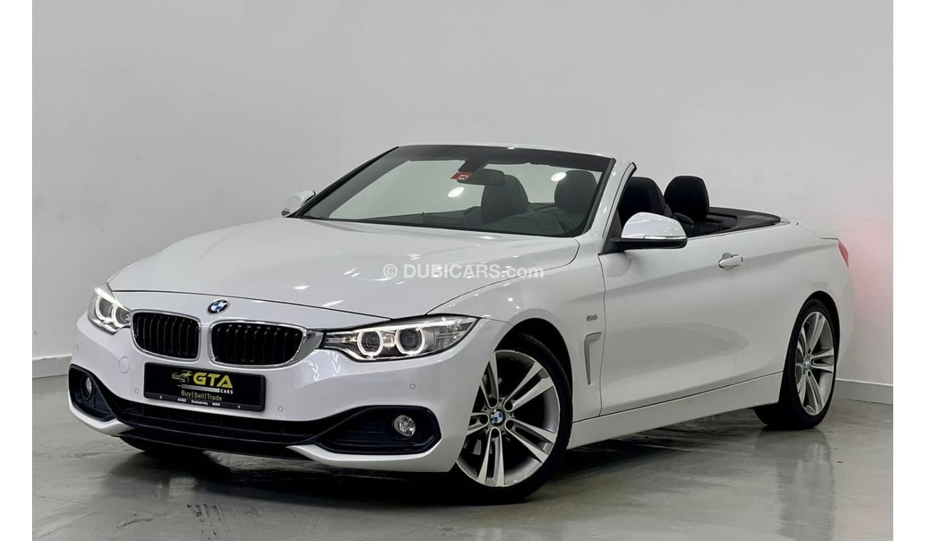 BMW 420i 2017 BMW 420i Sport Line Convertible, Full BMW Service History, Warranty, GCC