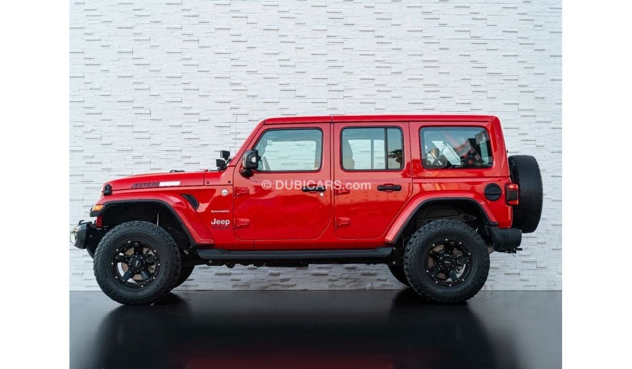 Jeep Wrangler AED 2,437 PM • UNLIMITED SAHARA JEEPERS EDITION STAGE-1 • OFFICIAL JEEP WARRANTY UNTIL 2025