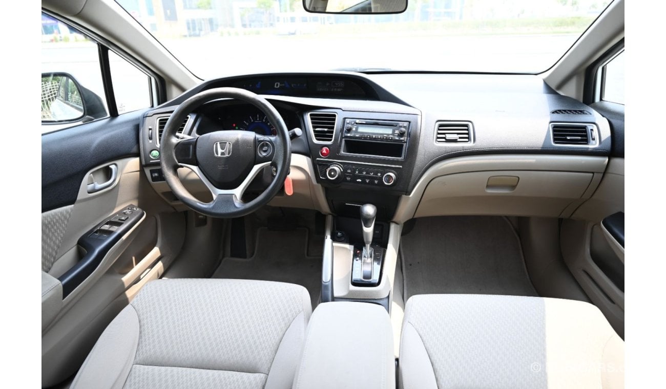 Honda Civic EXi 0 % DP - AGENCY MAINTAINED - HONDA CIVIC 2015 - GCC SPECS - FIRST OWNER - WELL MAINTAINED