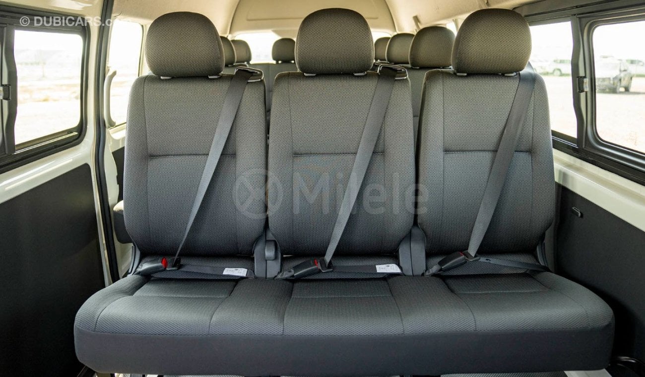 Toyota Hiace HR 2.5L DIESEL 15-SEATER: FABRIC SEATS, MANUAL A/C, POWER FRONT WINDOWS