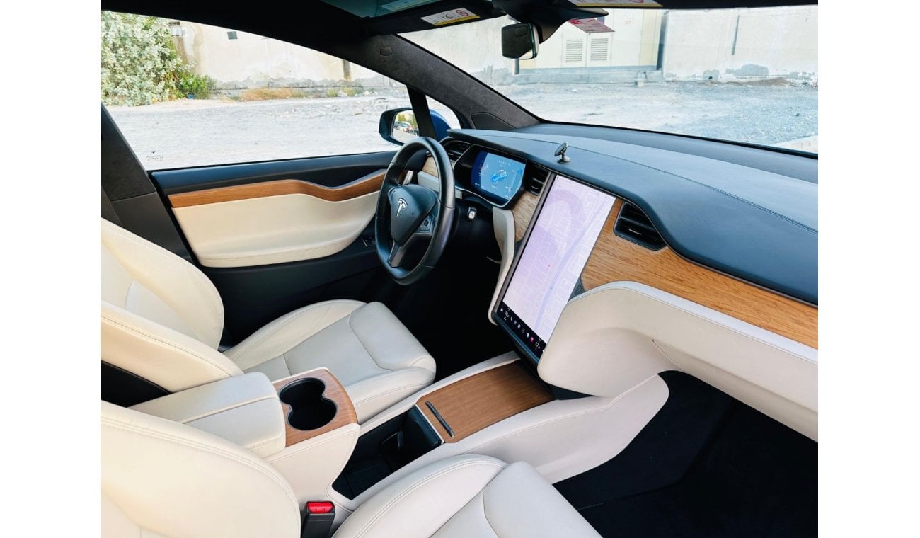 تسلا موديل اكس AED 3600 PM | TESLA MODEL X 2020 | UNDER WARRANTY | GCC | FIRST OWNER | Full Service History