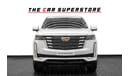 كاديلاك إسكالاد Sport Platinum 6.2L 4WD 2022 I CADILLAC ESCALADE 600 I PLATINUM I REAR ENTERTAINMENT I WARRANTY