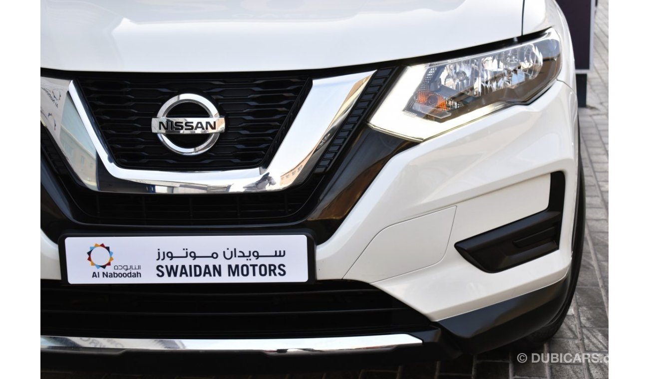 Nissan XTrail AED 1319 PM | 2.5L S 2WD GCC DEALER WARRANTY