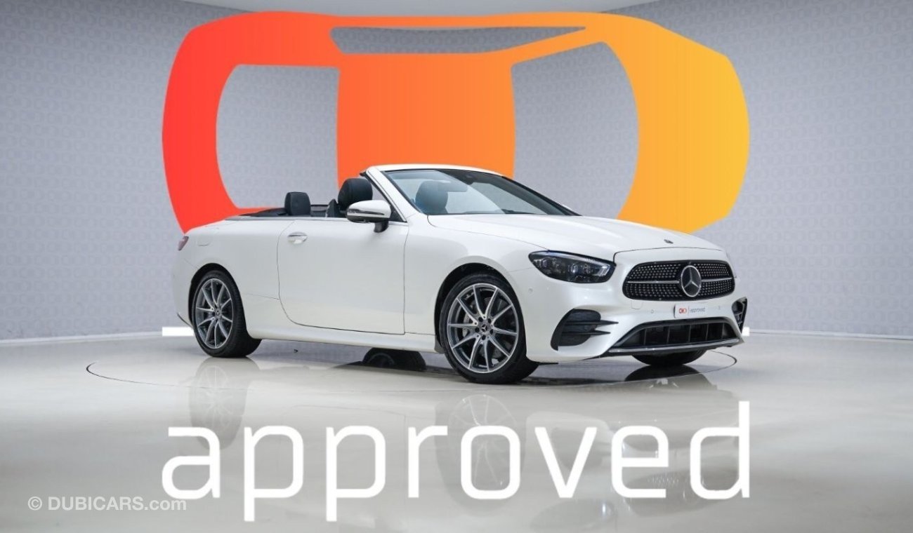 Mercedes-Benz E 450 AMG Line Cabriolet - 2 Years Warranty - Approved Prepared Vehicle