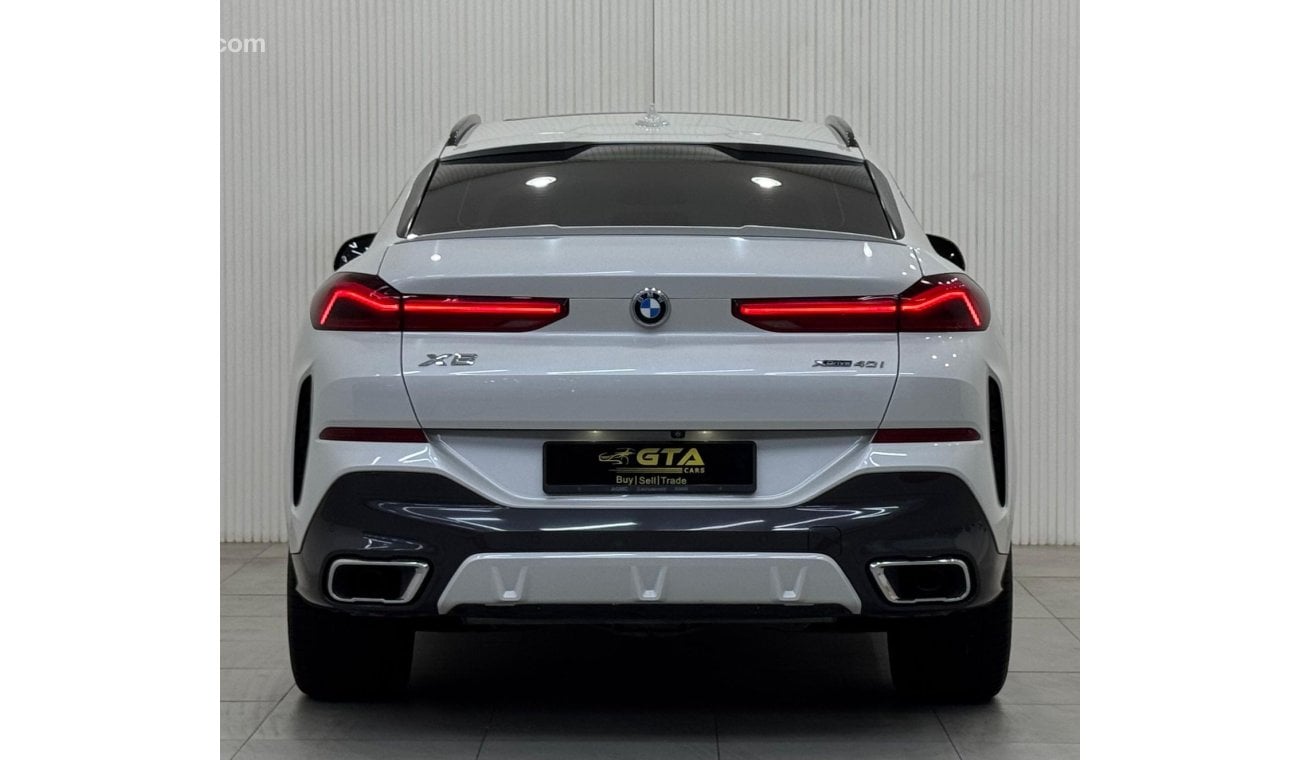 BMW X6 2020 BMW X6 xDrive40i, Feb 2025 AGMC Warranty + Service Package, AGMC Full Service History, GCC