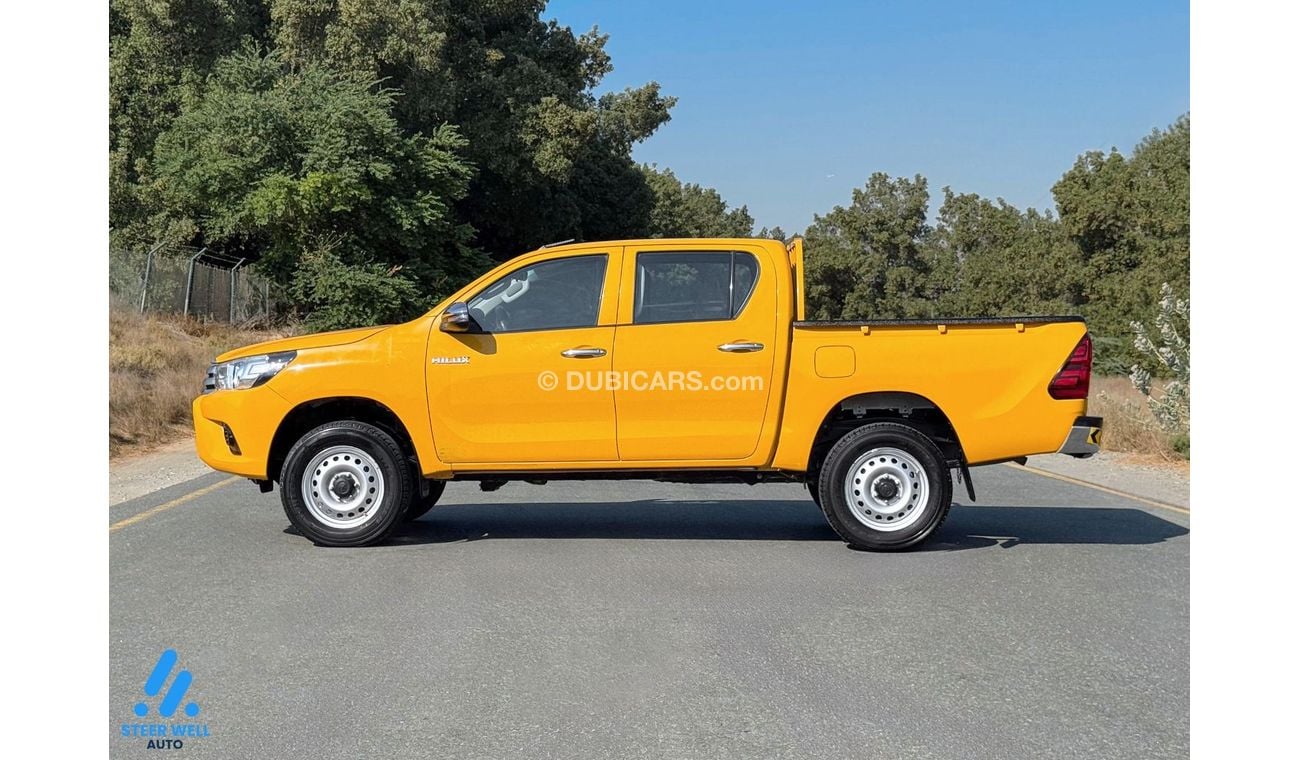 Toyota Hilux DLX 2.4L 4WD Diesel MT DC / Ready to Drive / GCC / Book Now!