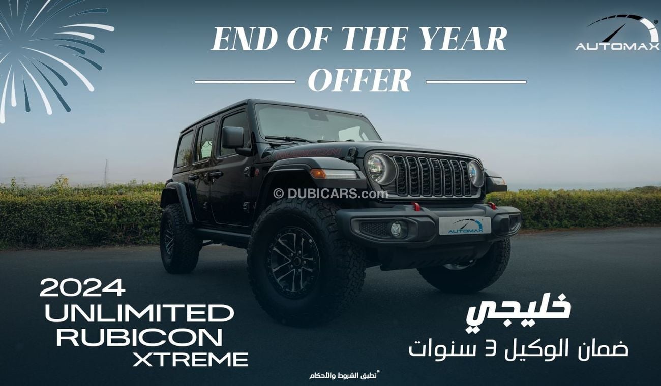 Jeep Wrangler Unlimited Rubicon Xtreme V6 3.6L , 2024 GCC , 0Km , With 3 Years or 60K Km Warranty @Official Dealer