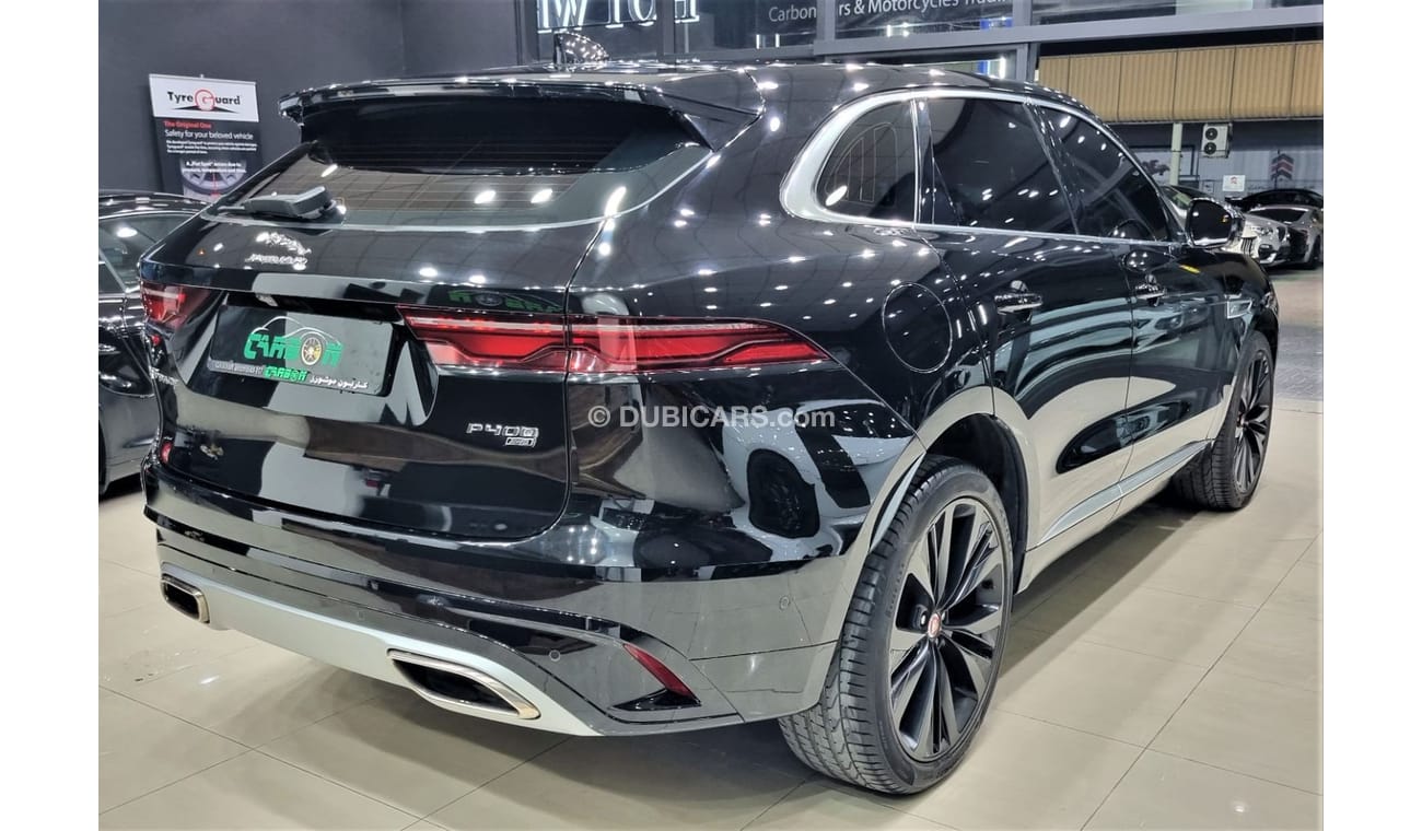 جاكوار F Pace JAGUAR F PACE P 400 GCC 2021 WITH ONLY 23K KM UNDER AL TAYER WARRANTY AND SERVICE CONTRACT