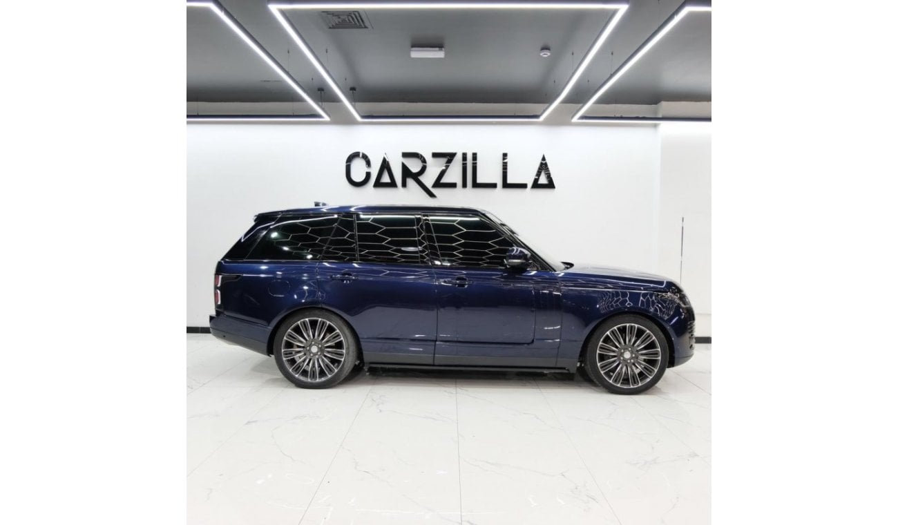 Land Rover Range Rover Vogue Supercharged Land Rover Range Rover Vogue 2018 HSE Super Charge Blue 4WD