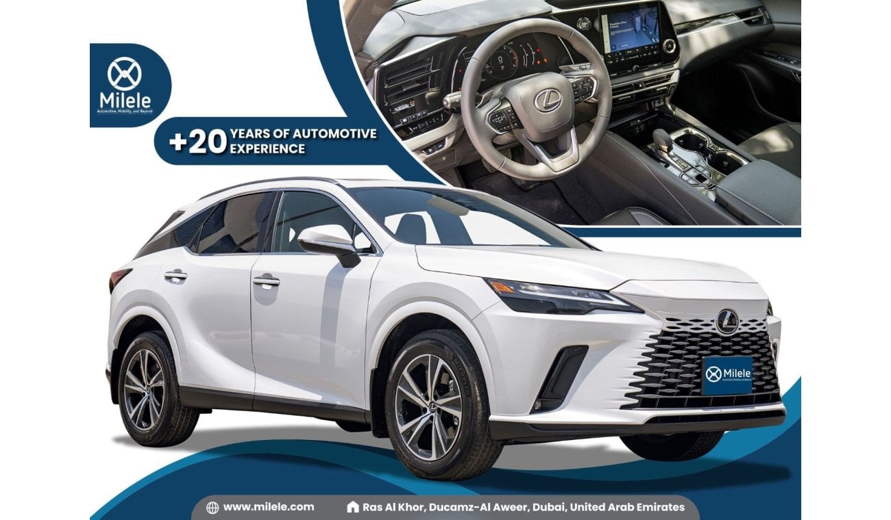 لكزس RX 350 PREMIUM 2.4L PETROL: TURBOCHARGED, VENTILATED SEATS, SUNROOF