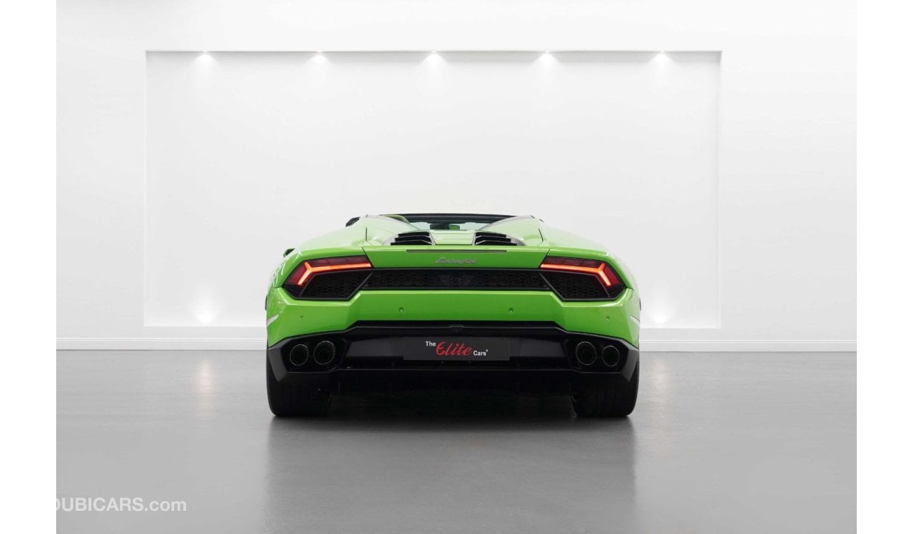 Lamborghini Huracan LP580-2 2018 LAMBORGHINI HURACAN LP580 RWD SPYDER