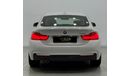 BMW 430i M Sport 2.0L 2018 BMW 430i M-Sport, October 2025 BMW Warranty + Service Pack, Low Kms, GCC