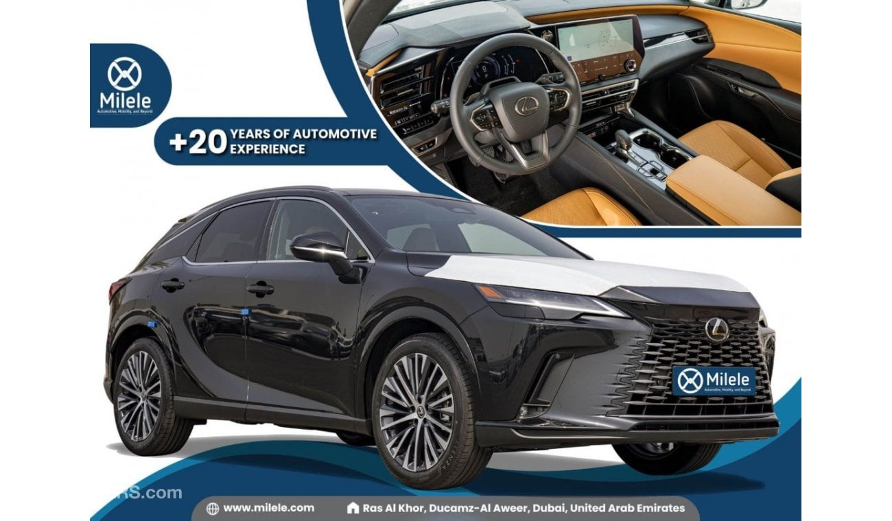 لكزس RX 350h EXECUTIVE 2.5L HYBRID - BLACK: PANORAMIC SUNROOF, ELECTRIC TAILGATE