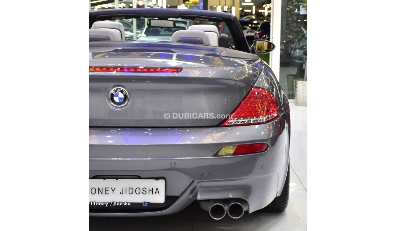 بي أم دبليو M6 EXCELLENT DEAL for our BMW M6 Convertible ( 2008 Model ) in Gray Color American Specs