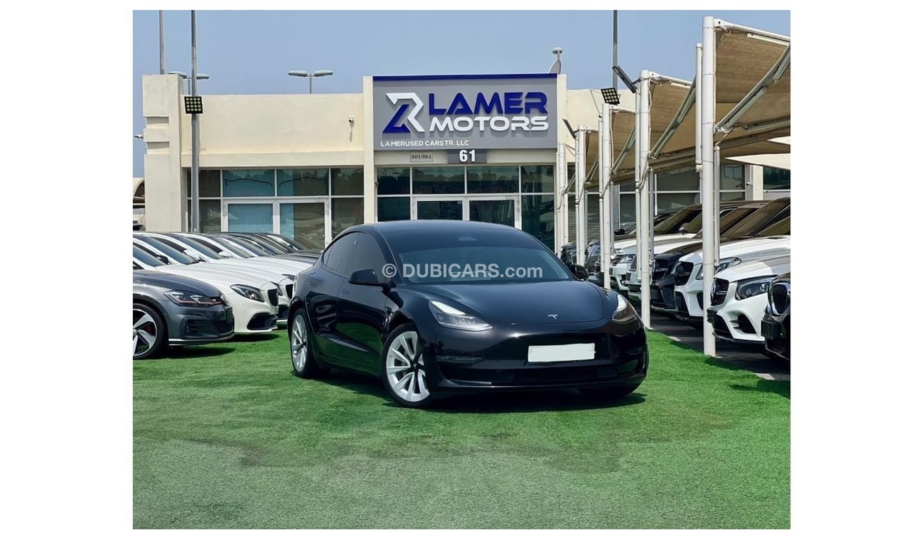 تسلا موديل 3 1600 Monthly payments / Tesal Model 3 / Long Range 2021 / full option / low mileage