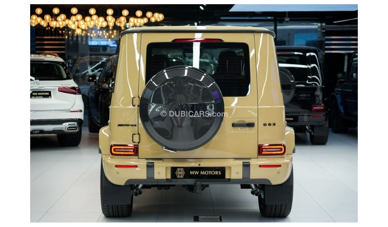 مرسيدس بنز G 63 AMG Mercedes-Benz G63 | 2025 GCC 0km | Agency Warranty | AMG | 22 Inch Rims | Double Night Package