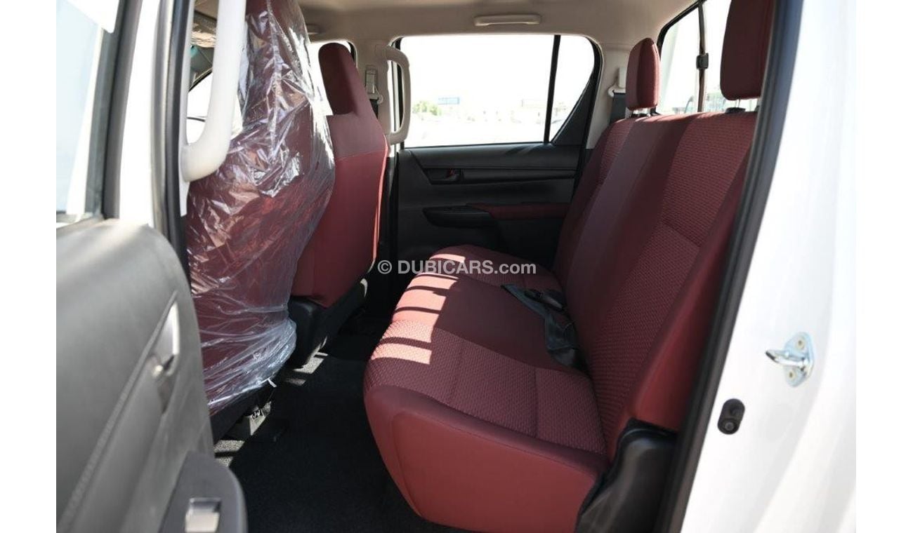 تويوتا هيلوكس 2024 TOYOTA HILUX DOUBLE CAB GL2 2.4L DIESEL 6-SEATER 4WD MANUAL TRANSMISSION