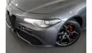 Alfa Romeo Giulia Veloce 2019 Alfa Romeo Giulia TI / Full Alfa Romeo Service History