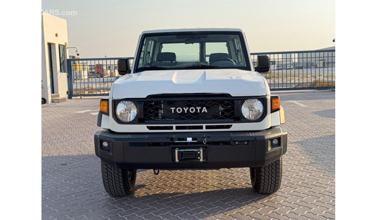 Toyota Land Cruiser Hard Top 2024 Toyota LC71 4.0 Hard Top 3DR SWB - White inside Bluish Grey | Export Only