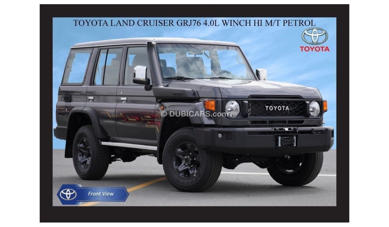 Toyota Land Cruiser Hard Top TOYOTA LAND CRUISER GRJ76 4.0L WINCH HI M/T PTR [EXPORT ONLY] [AS]