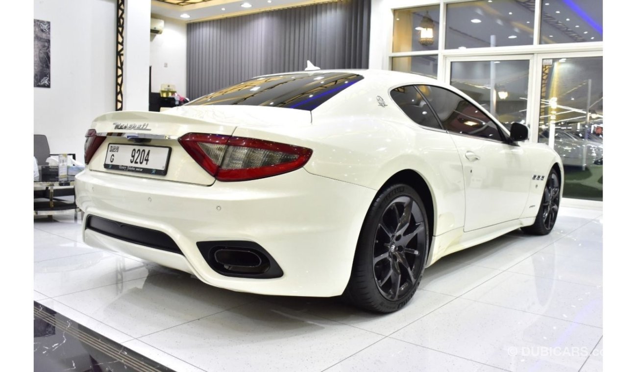 Maserati Granturismo EXCELLENT DEAL for our Maserati GranTurismo Sport ( 2018 Model ) in White Color GCC Specs