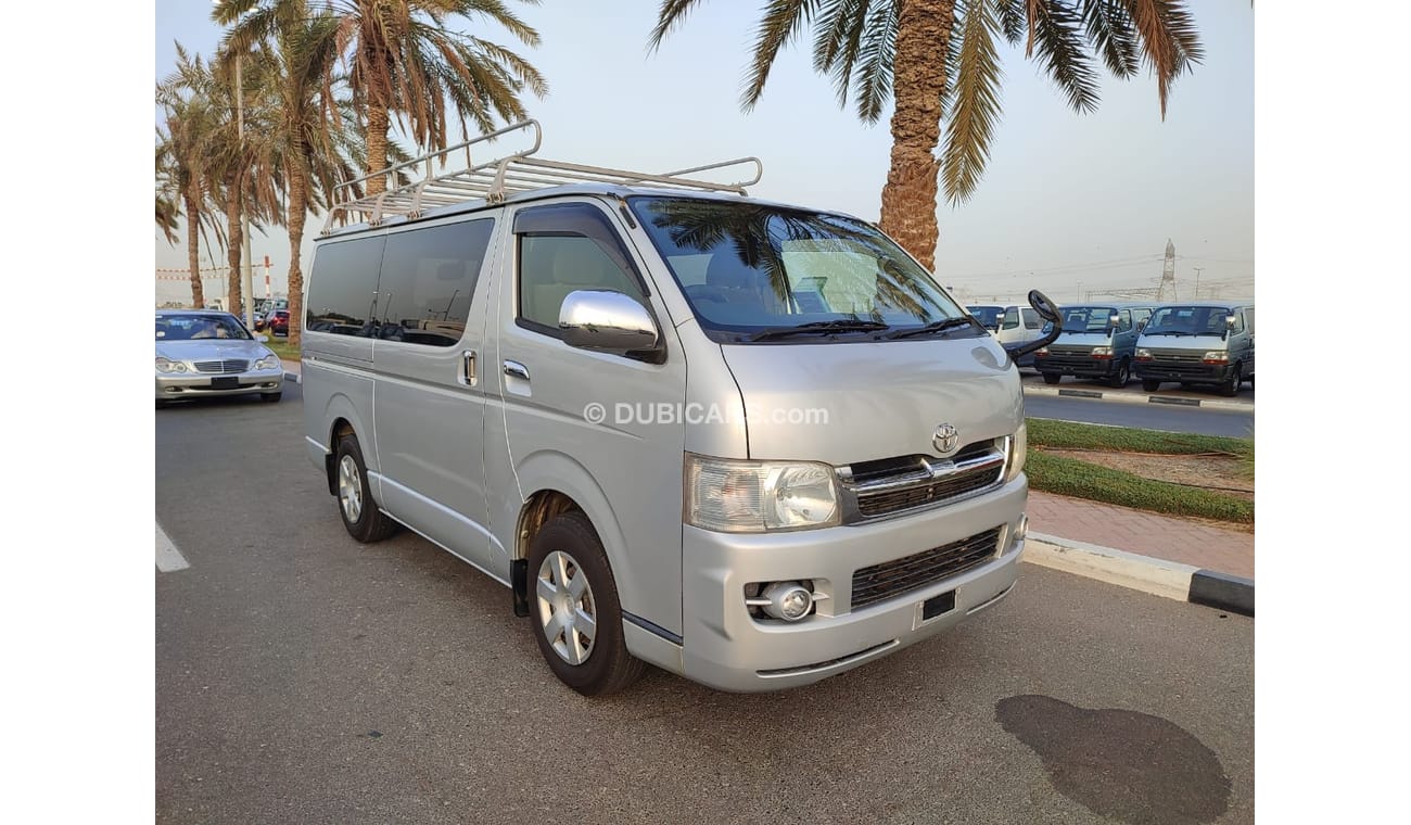 Toyota Hiace SILVER  PETROL|| RHD AUTO|| TRH200-0028923 || ONLY FOR EXPORT ||