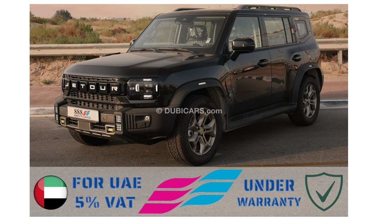 جيتور T2 2024 JETOUR T2 Luxury 4WD  Black 0Km