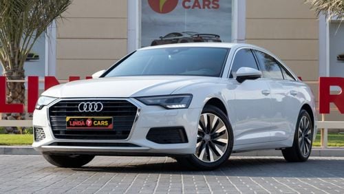 أودي A6 45 TFSI 2.0L Audi A6 45TFSI 2020 GCC under Agency Warranty and Service Contract with Flexible Down-P