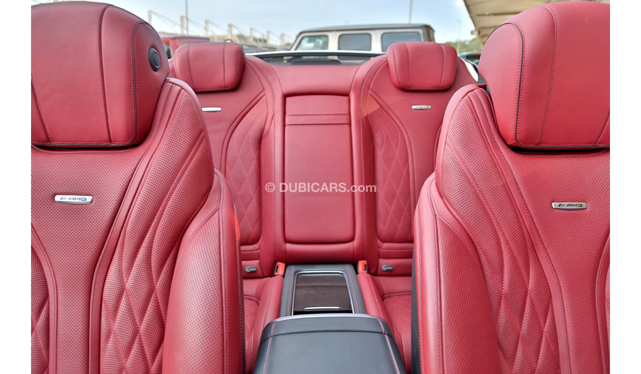 مرسيدس بنز S 63 AMG Convertible 2018