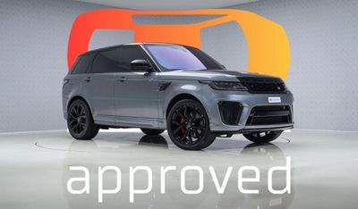 لاند روفر رانج روفر سبورت أس في آر Carbon - 2 Year Warranty - Approved Prepared Vehicle