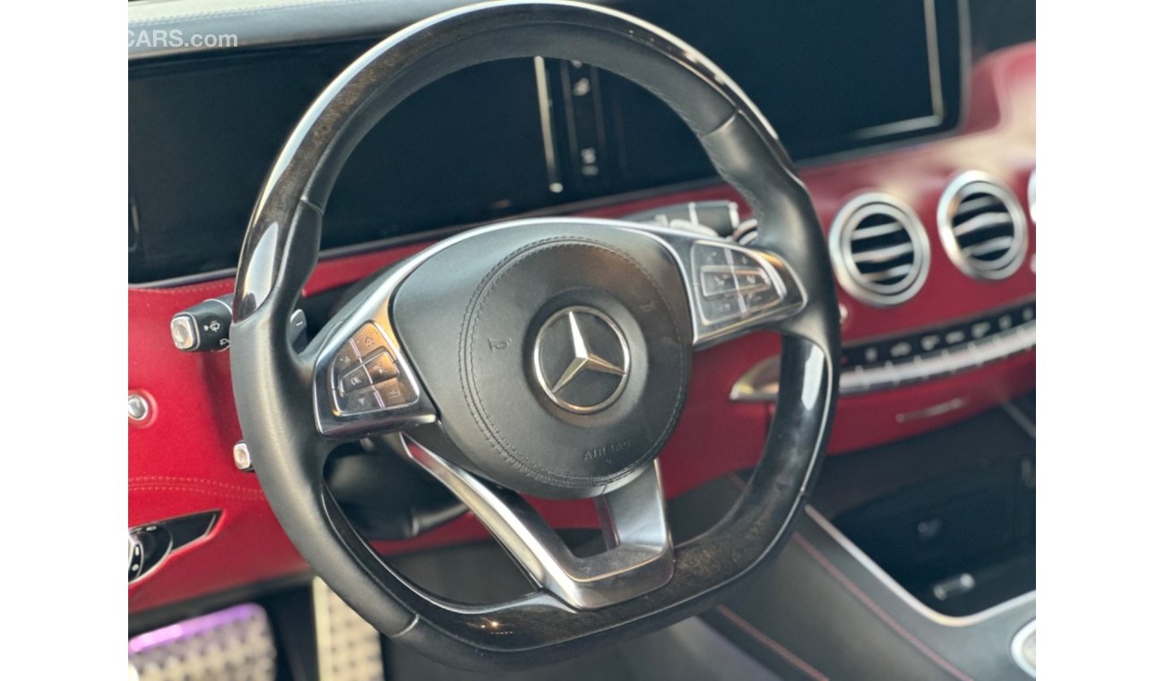 مرسيدس بنز S 500 AMG موديل 2015 خليجي فل مواصفات بانوراما