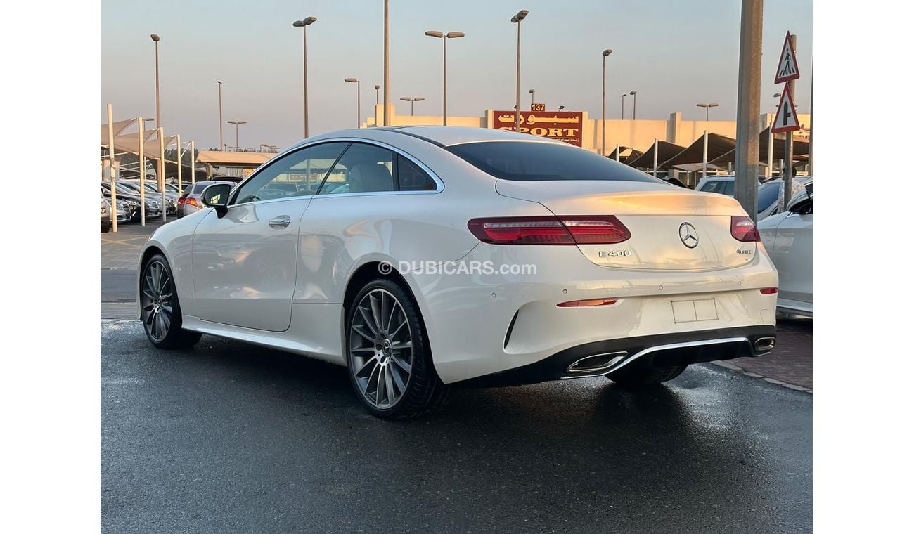 Mercedes-Benz E 400 Mercedes AMG Coupe E 400 Gulf 2017 in excellent condition, fully equipped