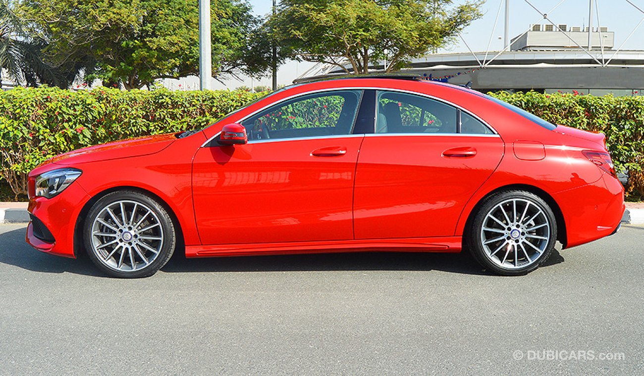 مرسيدس بنز CLA 250 AMG 2.0L Turbo with 2 Yrs Unlimited Mileage Warranty