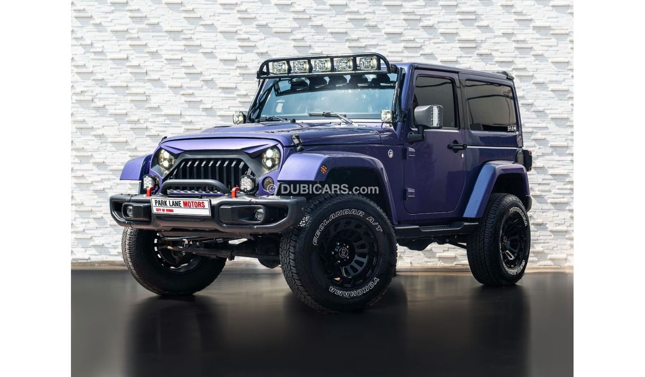 Jeep Wrangler AED 1,337 PM • WRANGLER SPORT • FULLY MODIFIED • IMMACULATE CONDITION