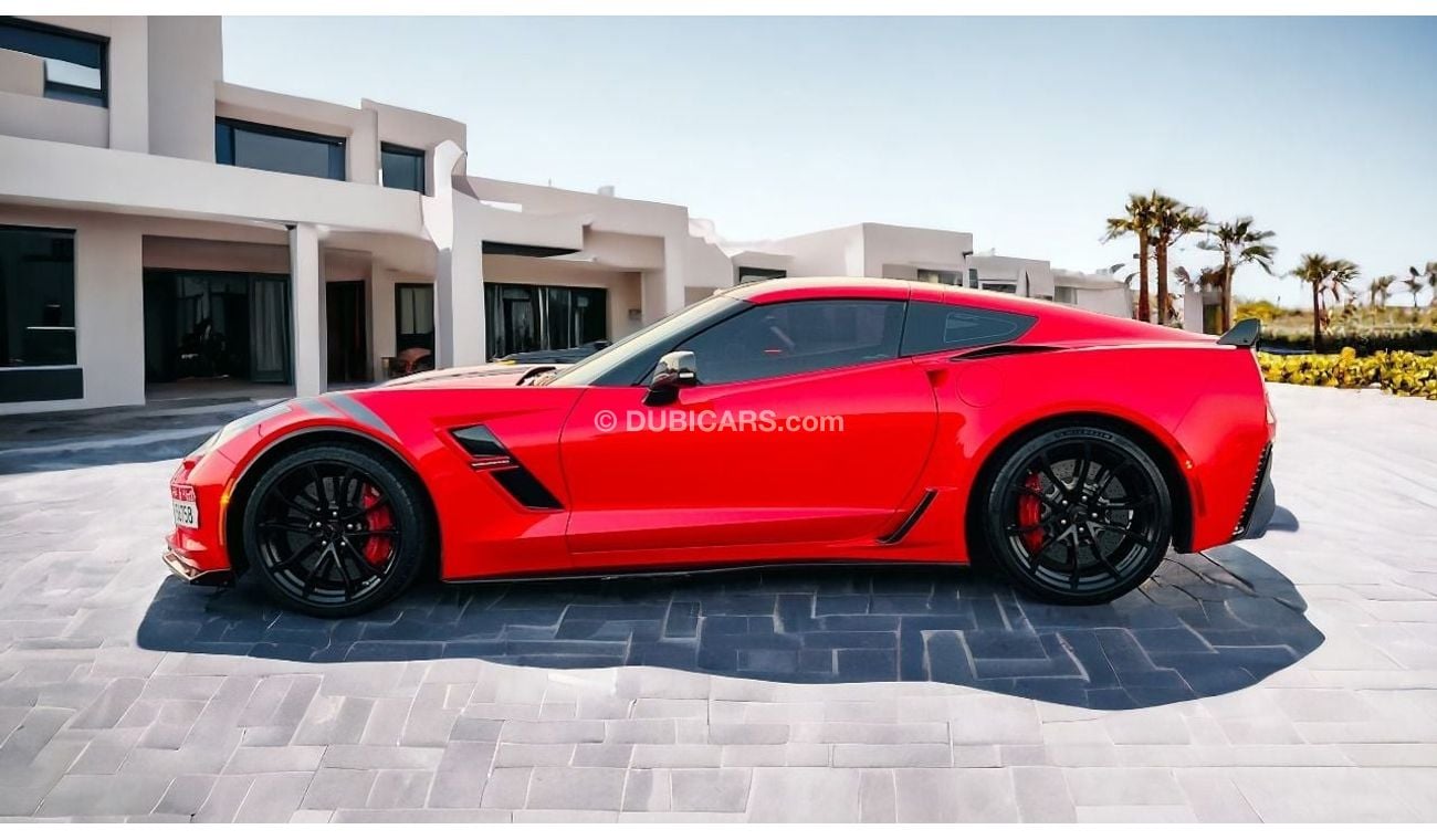 Chevrolet Corvette Grand Sport AED 4430 PM | CORVETTE C7 GRAND COUPE 2017 | GCC | TOP RANGE | LADY DRIVEN