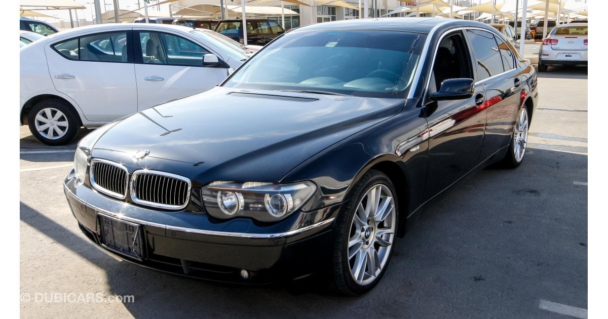 BMW 745 Li for sale: AED 18,000. Black, 2005