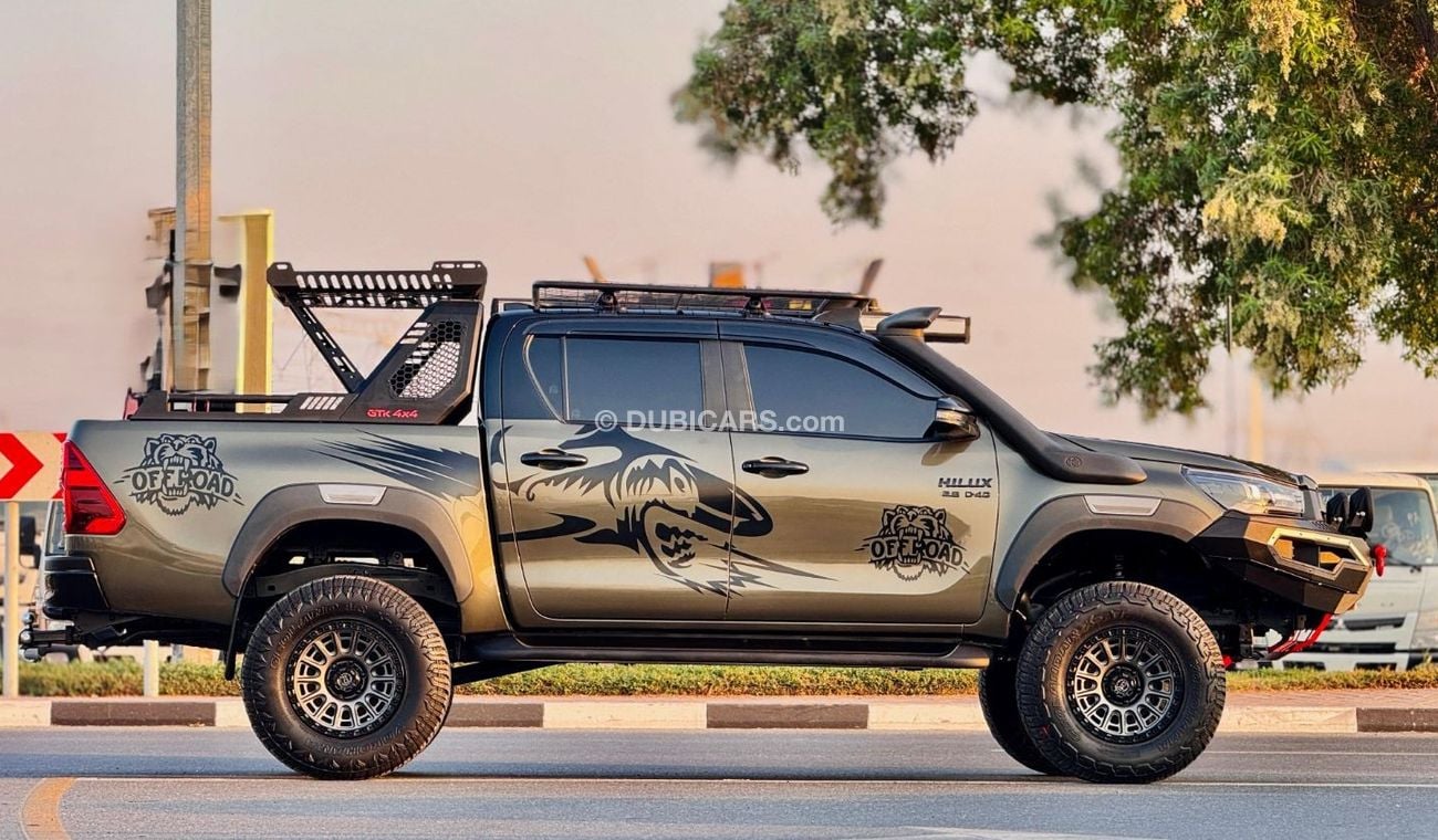 تويوتا هيلوكس OFF ROAD MODIFIED | RHD | 2.8L DIESEL ENGINE | 2022 (MT) | GTK 4X4 SPORTS BAR