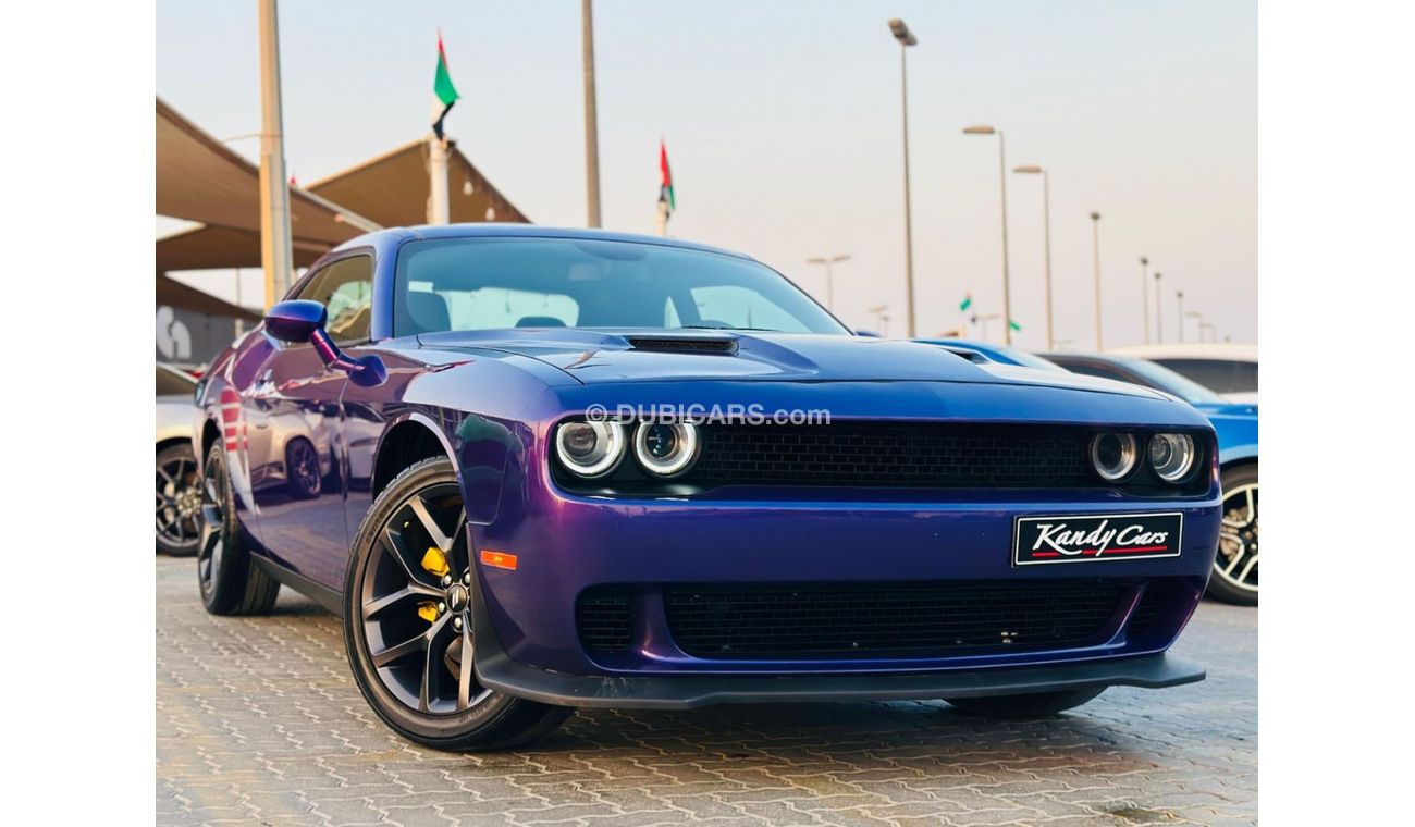 Dodge Challenger SXT 3.6L | Monthly AED 940/- | 0% DP | Blindspot | Touch Screen | Cruise Control | # 32085