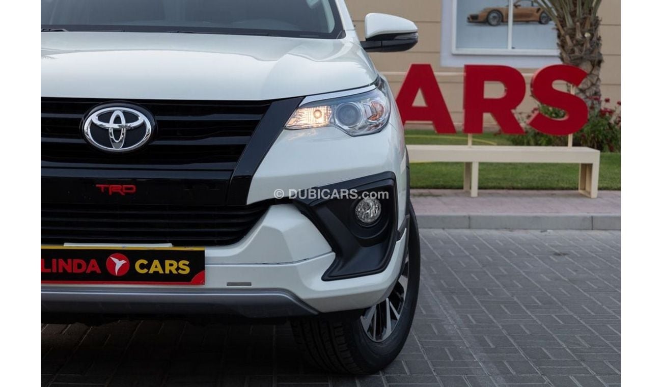 تويوتا فورتونر Toyota Fortuner TRD Sportivo 2018 GCC (LOW MILEAGE) under Warranty with Flexible Down-Payment.