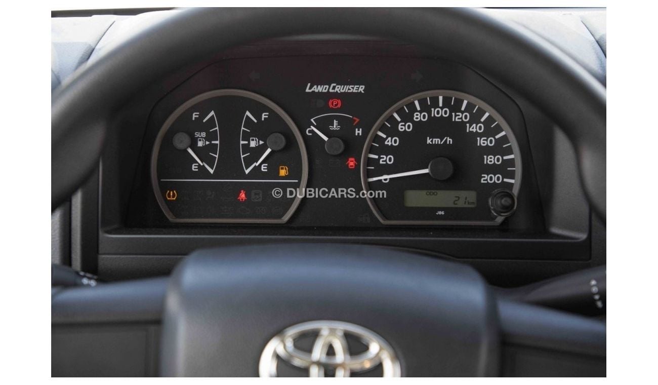 Toyota Land Cruiser 2024 Toyota LC78 4.5 HT 3DR - White inside Bluish Grey